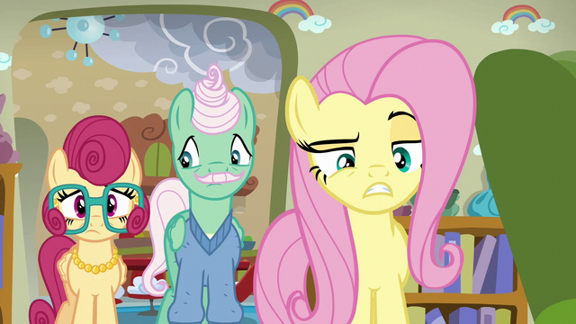 File:Fluttershy being particularly reprimanding S6E11.png