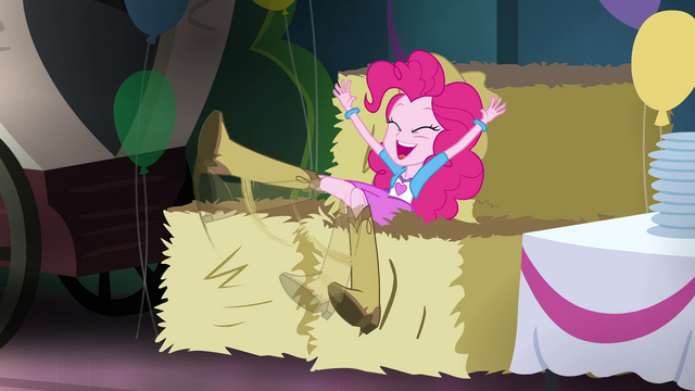 File:Pinkie Pie on top of hay bales EG2.png