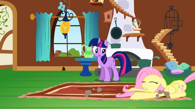 File:Fluttershy being dragged S2E21.png