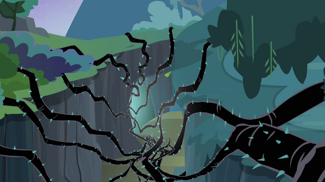 File:Light and black vines in a cave S4E02.png
