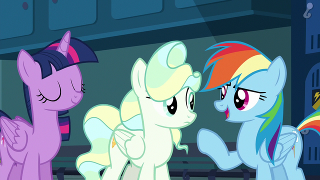 File:Rainbow Dash "he should practice with Twilight" S6E24.png