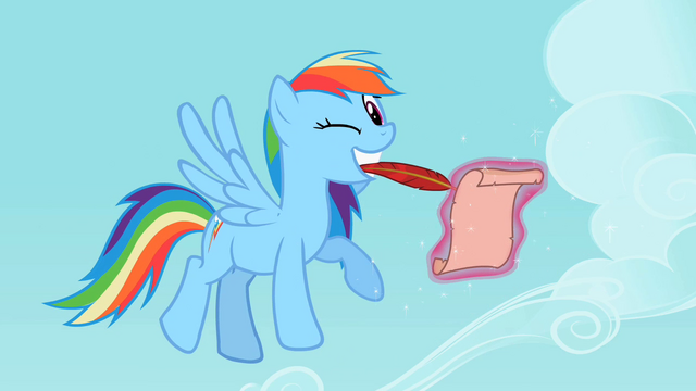 File:Rainbow Dash Winking S2E8.png