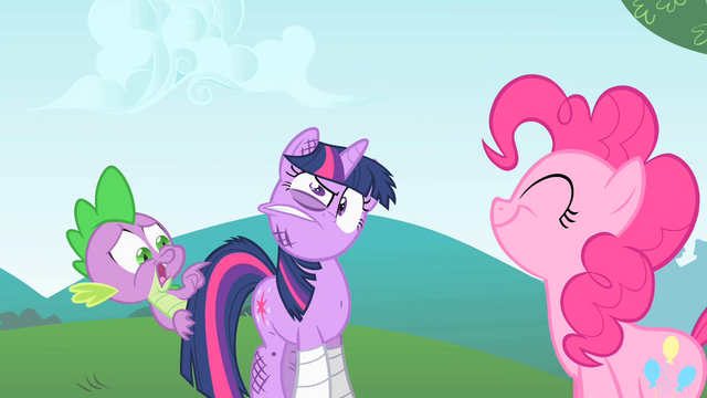 File:Spike asks Pinkie if her tail is still twitching S1E15.png