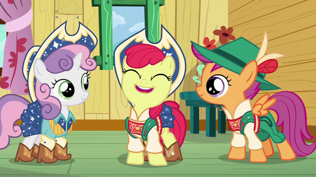 File:Apple Bloom "the more chances we'll have to finally get our cutie marks!" S6E4.png