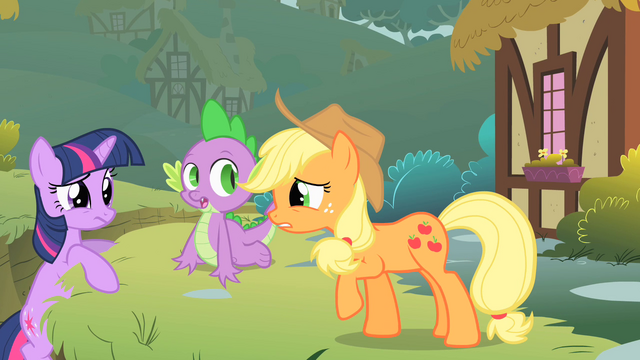 File:Twilight talks to Applejack about Pinkie S1E15.png