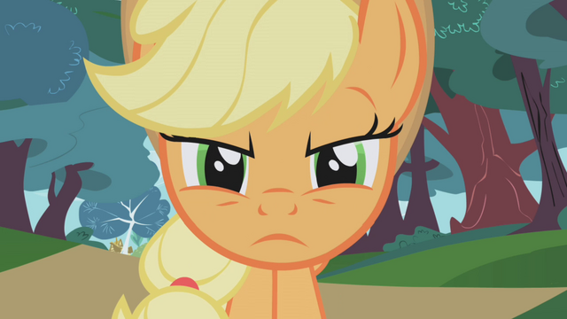 File:Applejack serious face2 S01E04.png