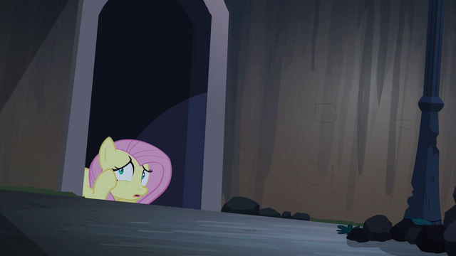 File:Fluttershy hiding S04E03.png