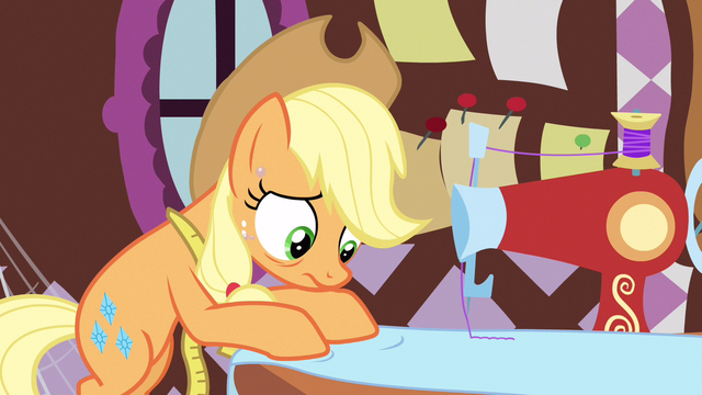 File:Applejack trying hard S3E13.png
