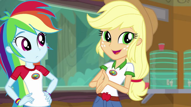 File:Applejack "maybe we forget about this" EG4.png