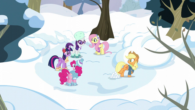 File:Twilight and friends in winter attire S5E5.png