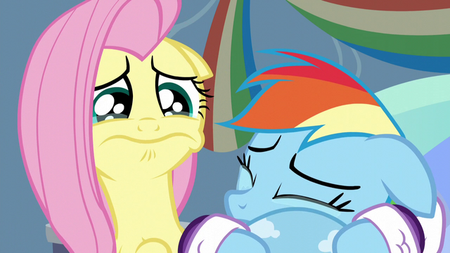 File:Fluttershy tearing up S5E5.png