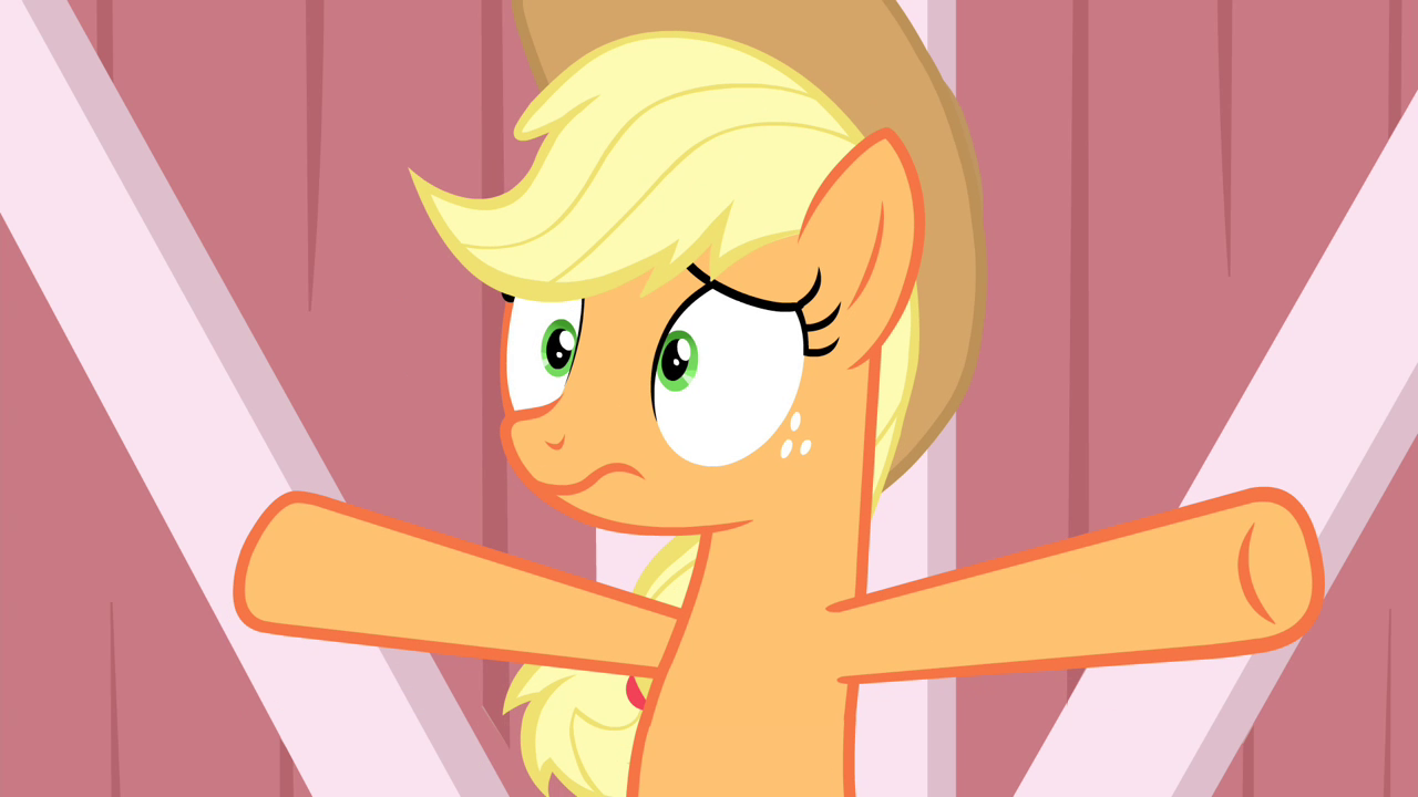Image - AJ hears Rarity S4E13.png | My Little Pony Friendship is Magic