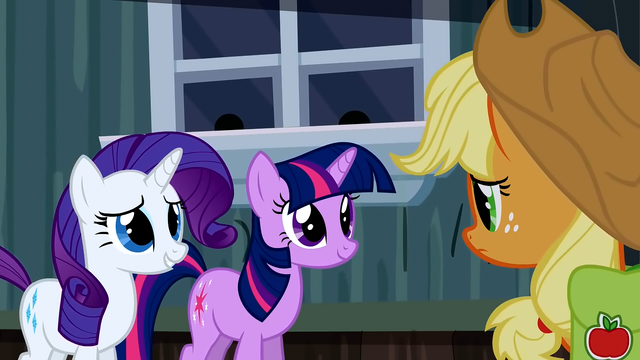 File:Rarity Applejack thank heavens S2E14.png