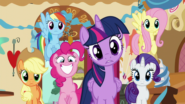 Image - Twilight confused; Pinkie excited S5E19.png | My Little Pony ...