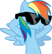 FANMADE Rainbow Dash chillin