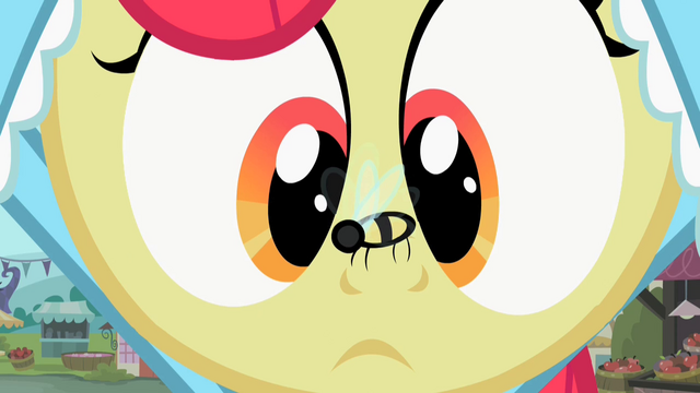 File:Apple Bloom with bee on nose 2 S2E12.png