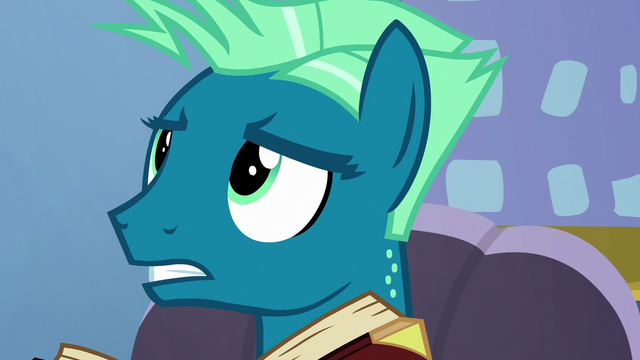 File:Sky Stinger looking nervously at Twilight S6E24.png