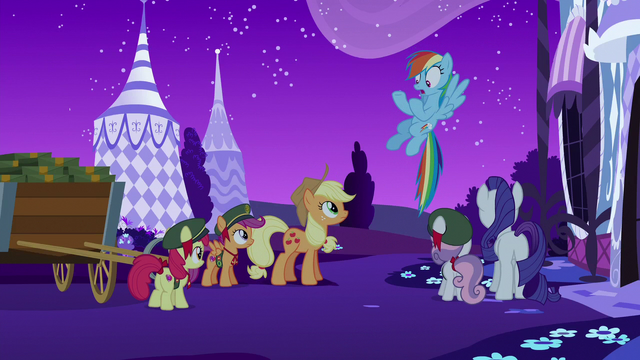 File:Rainbow Dash "you have to follow me!" S6E15.png