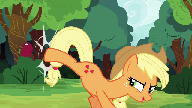 File:Applejack kicks another apple at the target S6E18.png