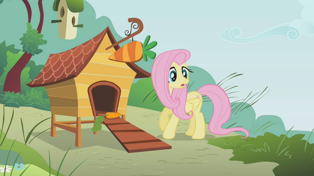 File:Fluttershy turns around S1E07.png
