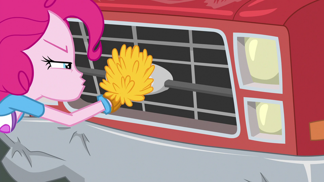 File:Pinkie wiping the grill of Big Mac's truck EGS1.png