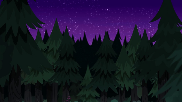 File:Camp Everfree forest skyline at night EG4.png