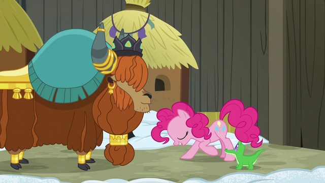 Pinkie Pie et le prince Rutherford