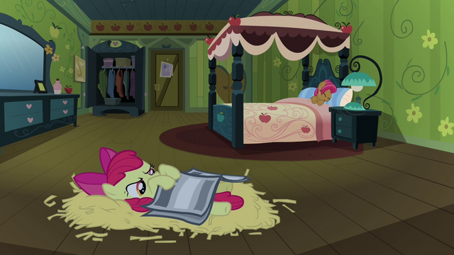 File:Apple Bloom trying to sleep on hay S3E04.png