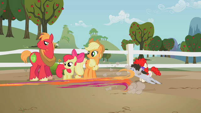 File:Ponies dash to play with Granny Smith S2E12.png