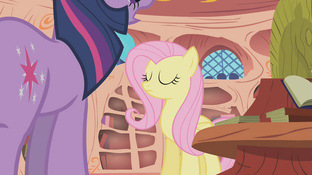 File:Fluttershy Eyes Closed S1E09.png