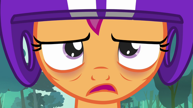 File:Scootaloo looking sleepy S3E06.png