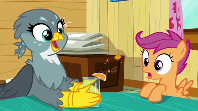 File:Gabby quickly sets her juice cup down S6E19.png