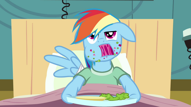 File:Rainbow Dash eating messily 2 S2E16.png
