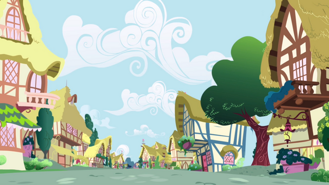 File:Ponyville deserted S01E04.png
