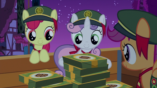 File:Crusaders gather their leftover cookie boxes S6E15.png