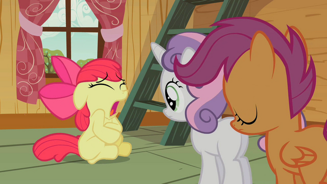 File:Cutie Mark Crusaders Apple Bloom is sick S2E12.png
