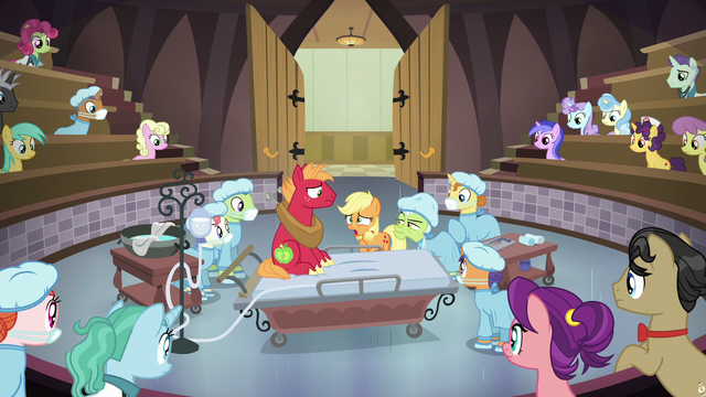 File:Young Applejack confessing the truth S6E23.png