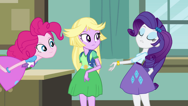 File:Pinkie Pie, Rarity, and disguised Twilight EG.png