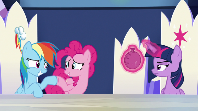 File:Rainbow and Pinkie Pie hoof-bump S6E15.png