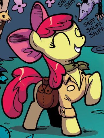 File:Comic issue 1 Zoologist Apple Bloom.png