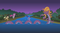 Steven Magnet makes a path for the ponies S1E02.png