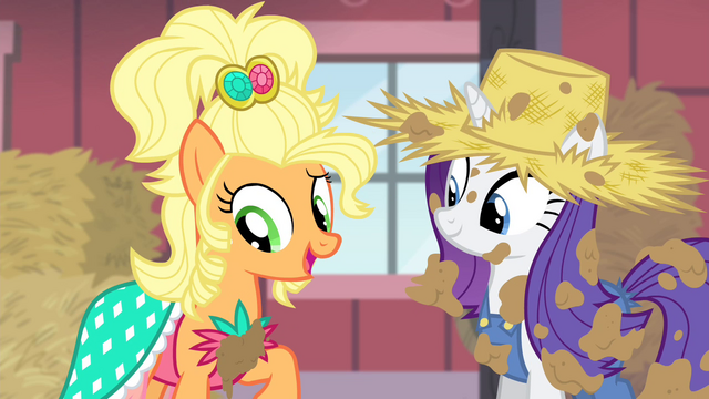 File:Applejack "it's nice, ain't it" S4E13.png