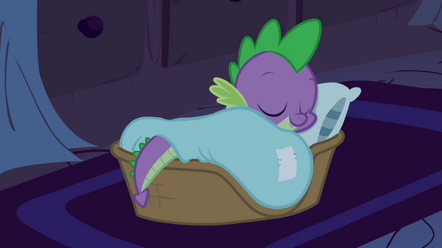 File:Spike goes back to sleep S4E26.png