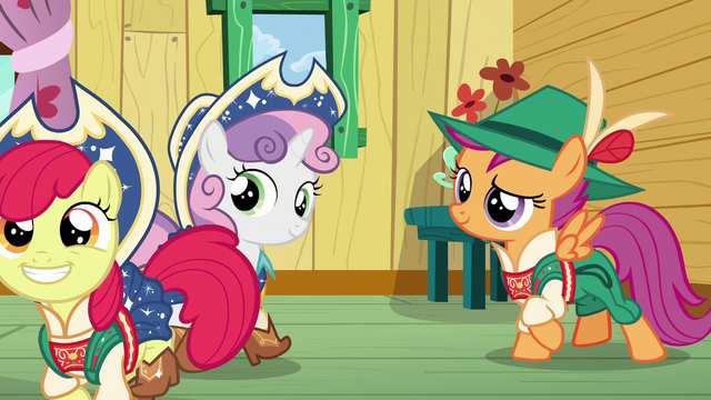 File:Sweetie Belle and Scootaloo see Apple Bloom going away S6E4.png