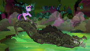 Cragadile emerges from the creek S4E02.png