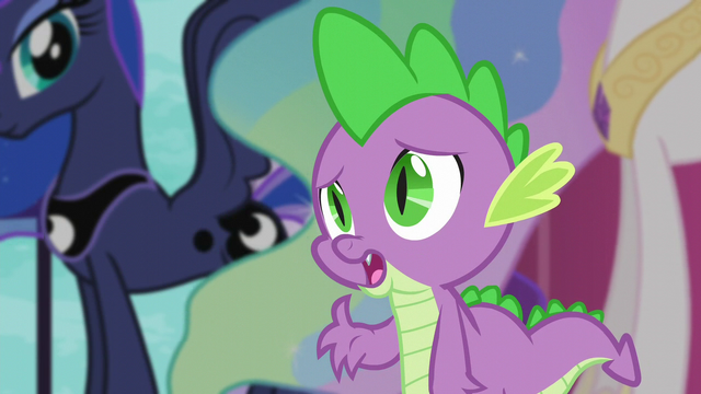 File:Spike "everypony loves a princess" S5E10.png