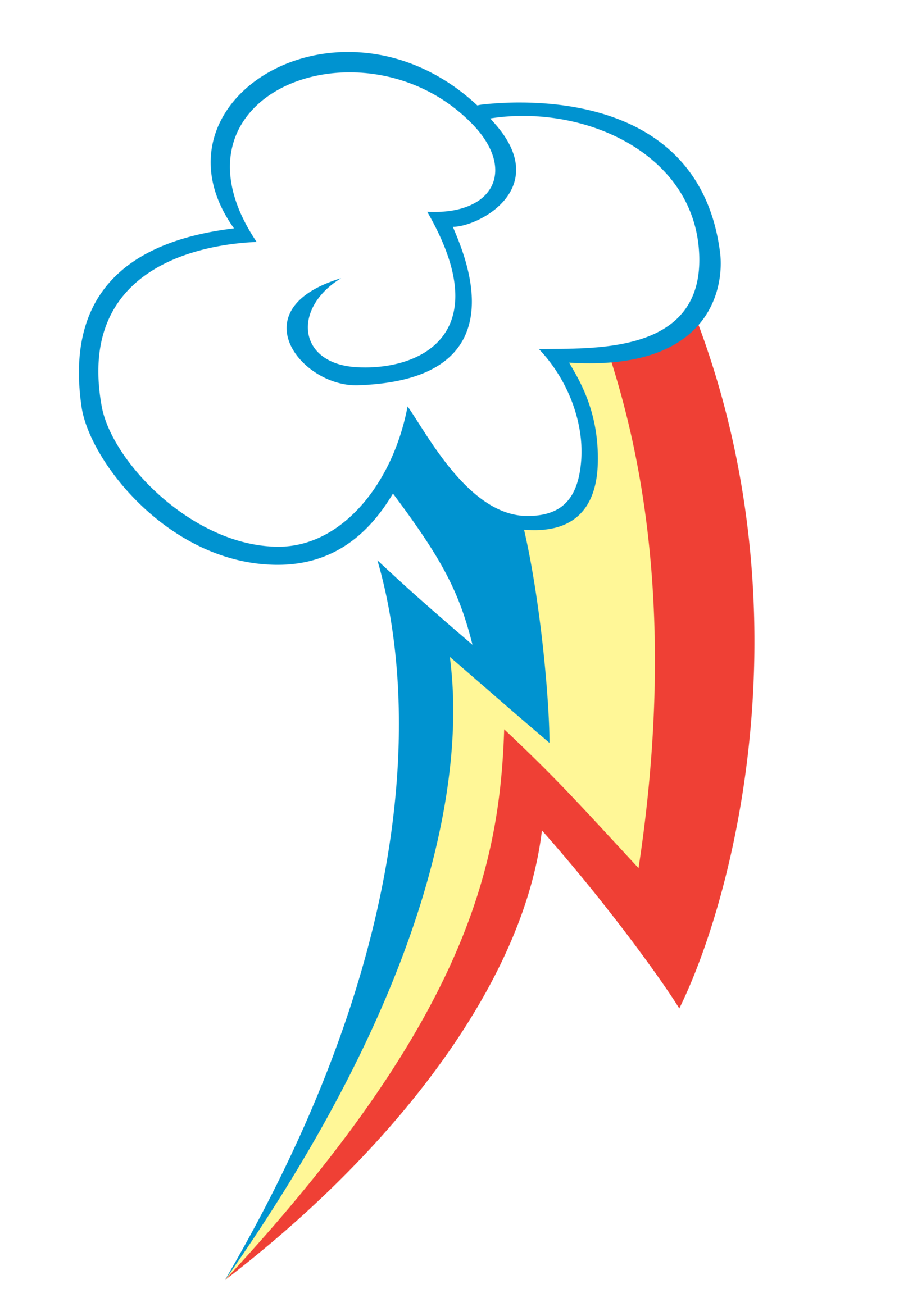 Image - FANMADE Rainbow Dash Cutie Mark.png | My Little Pony Friendship ...