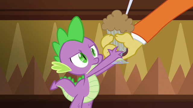 File:Discord gives Spike a chocolate milkshake S6E17.png