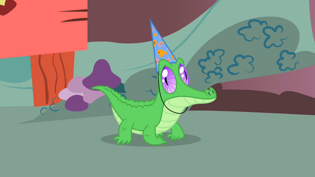 File:Gummy with a party hat S1E25.png