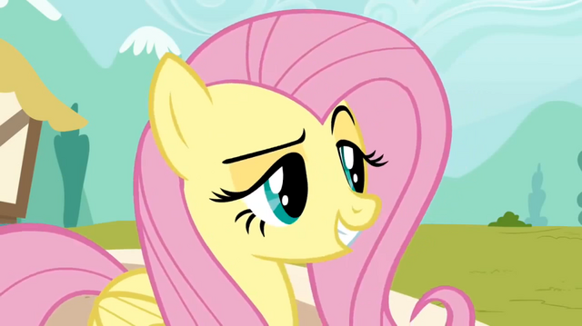 File:Fluttershy snicker S02E19.png